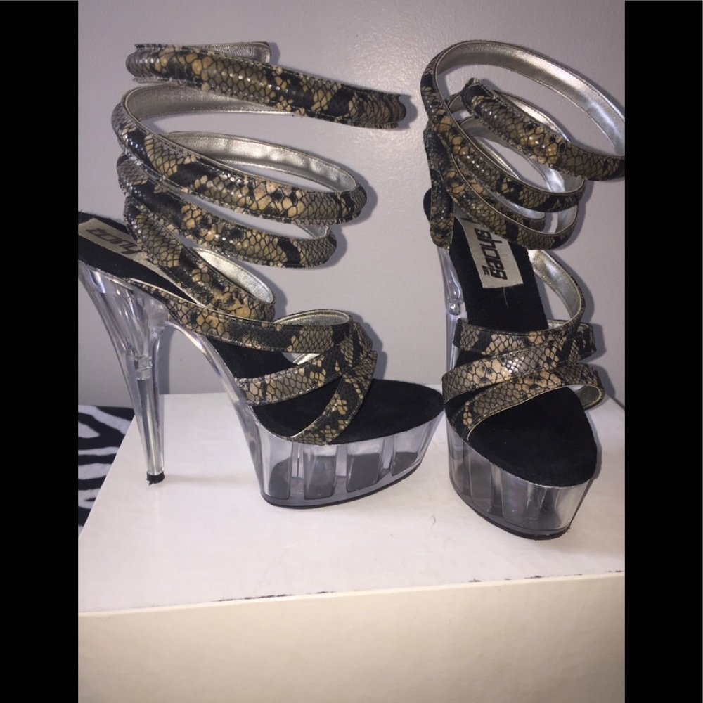 Tony Shoes Snake Lace Up